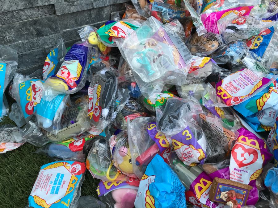 Disney’s The Little Mermaid Golden Toy Sets, Anastasia Toys, Ty Beanie Babies And Huge Collection Of Happy Meal Toys From McDonalds, Burger King [Photo 26]