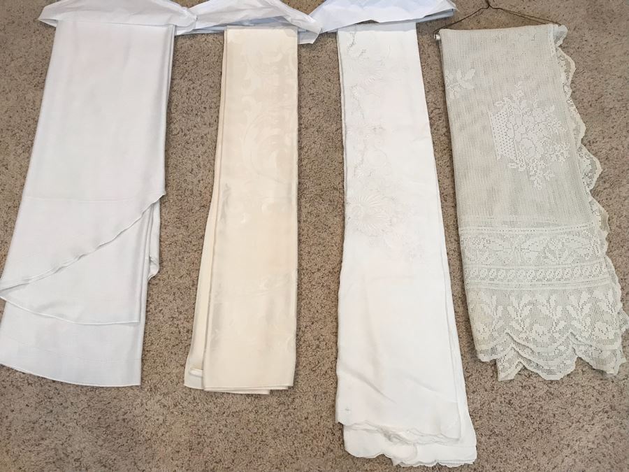 (4) Elegant Tablecloth Lot [Photo 2]