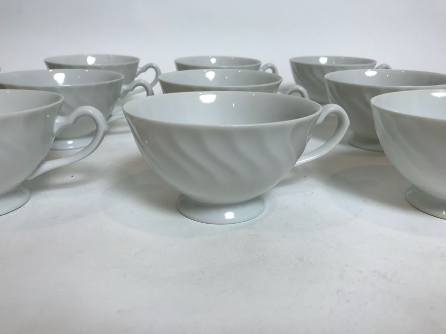 49 Piece White Porcelain China Cups And Plates [Photo 4]