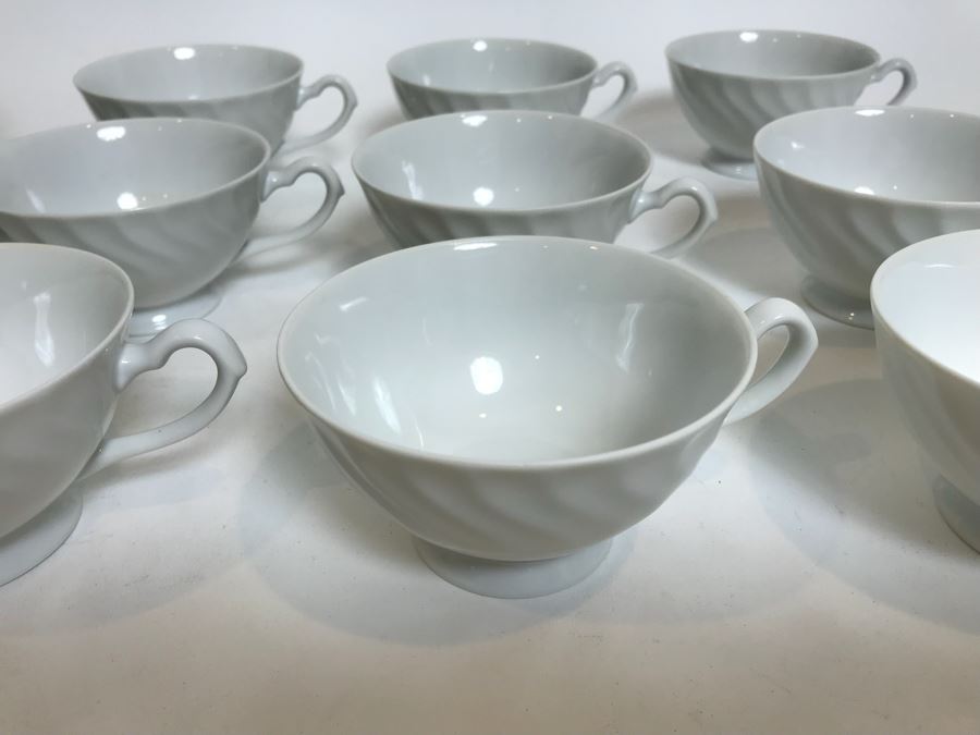 49 Piece White Porcelain China Cups And Plates [Photo 5]