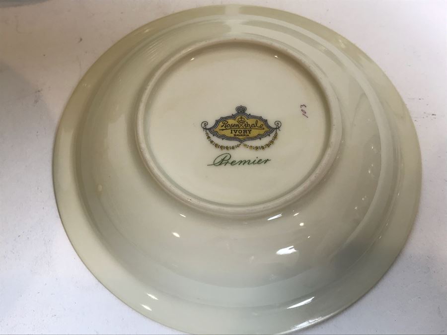 45 Piece Rosenthal Ivory Bavaria Premier Plates, Bowls, Creamer And Sugar [Photo 19]