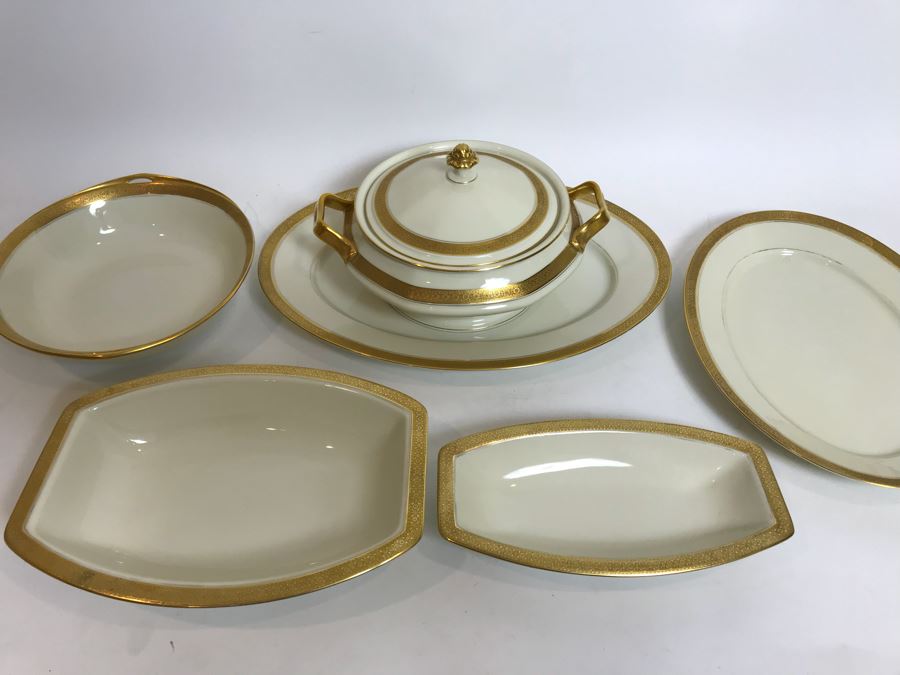 7 Piece Rosenthal Ivory Bavaria Premier Platters, Bowls, Soup Tureen [Photo 3]