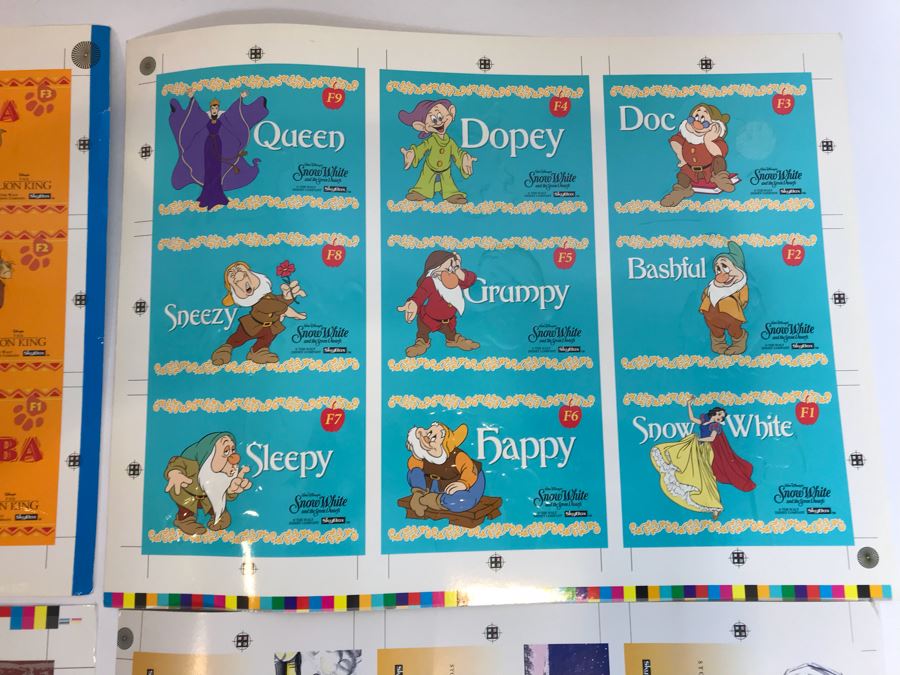 Collection Of Disney’s Movie Happy Meal Toys And Uncut SkyBox Disney Trading Cards [Photo 14]