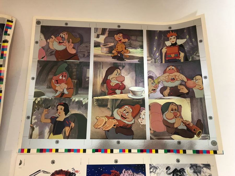 Collection Of Disney’s Movie Happy Meal Toys And Uncut SkyBox Disney Trading Cards [Photo 8]