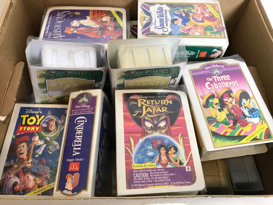Collection Of Disney’s Movie Happy Meal Toys And Uncut SkyBox Disney Trading Cards [Photo 4]