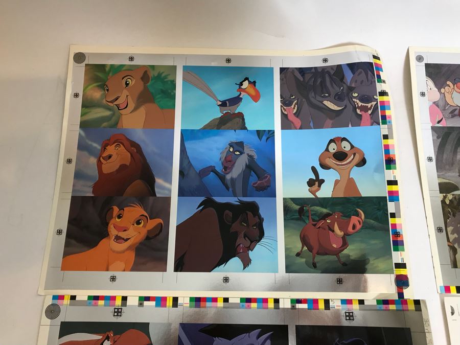 Collection Of Disney’s Movie Happy Meal Toys And Uncut SkyBox Disney Trading Cards [Photo 9]