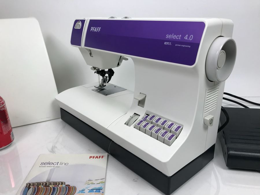 JUST ADDED PFAFF Select 4.0 Sewing Machine Select Line