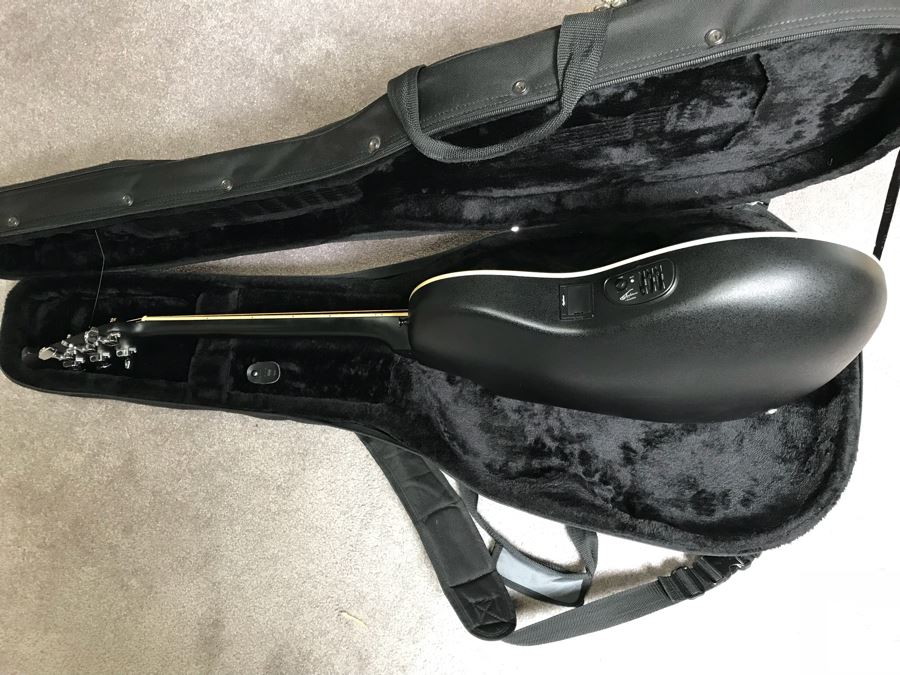 JUST ADDED - Applause By Ovation Acoustic Steel String Guitar Model No. AE 128 With Pick Up And Case [Photo 13]