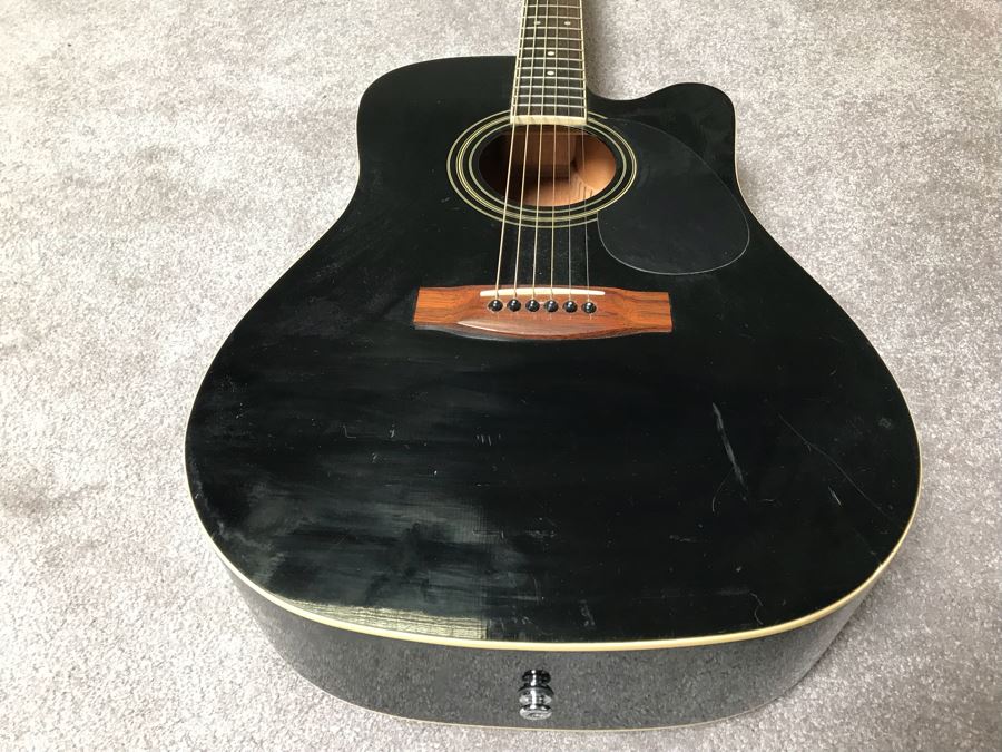 JUST ADDED - Acoustic Steel String Guitar Jasmine By Takamine Model No ES-31C With Pick Up [Photo 6]