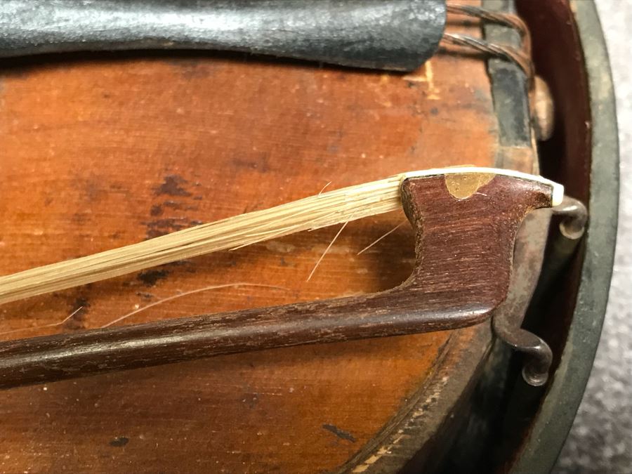 JUST ADDED - Old Violin With Case - Appears To Have Been Modified [Photo 29]