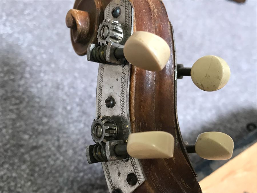 JUST ADDED - Old Violin With Case - Appears To Have Been Modified [Photo 22]