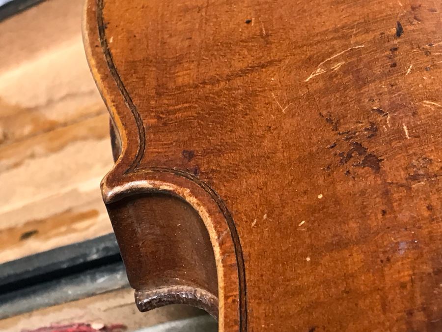 JUST ADDED - Old Violin With Case - Appears To Have Been Modified [Photo 20]