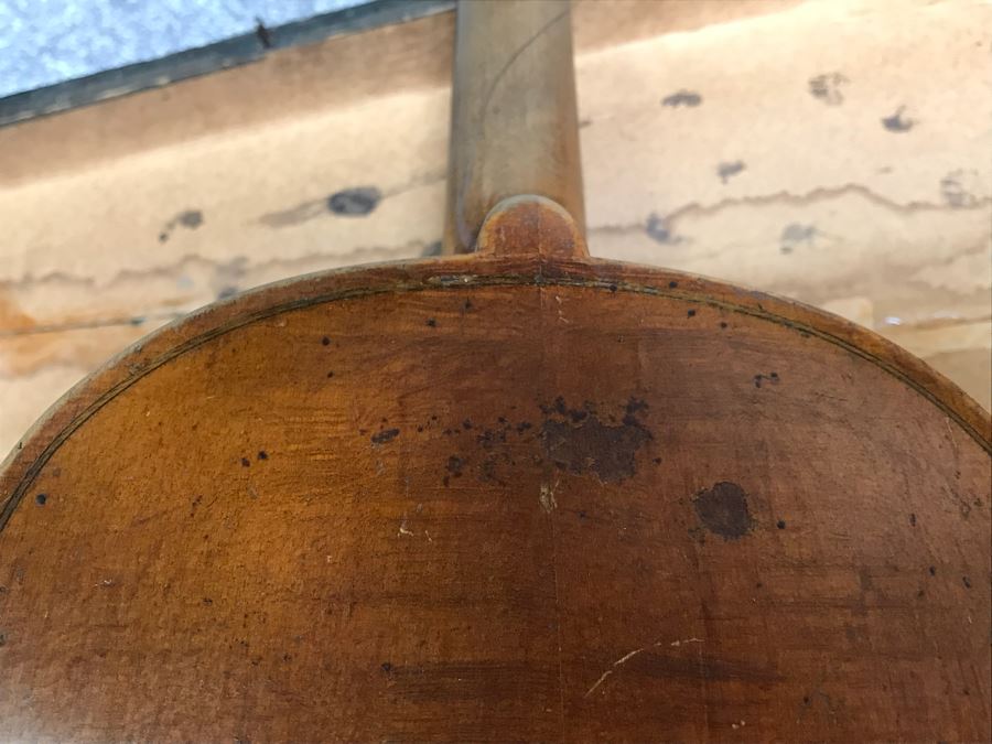 JUST ADDED - Old Violin With Case - Appears To Have Been Modified [Photo 21]