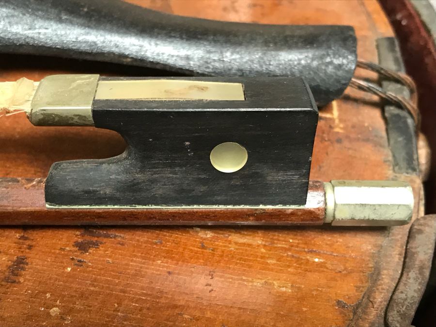 JUST ADDED - Old Violin With Case - Appears To Have Been Modified [Photo 24]