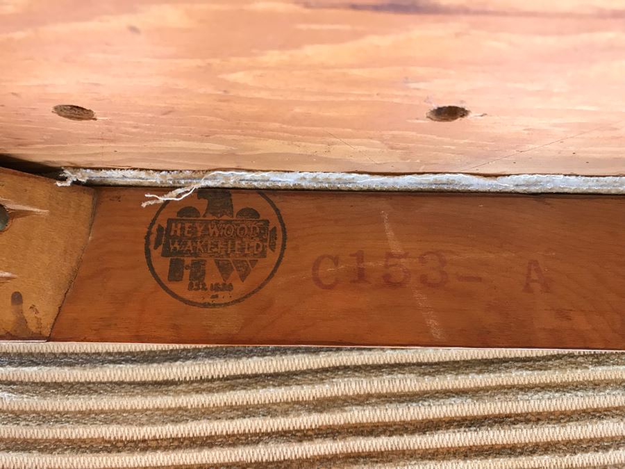 JUST ADDED - Set Of (4) Heywood-Wakefield Mid-Century Chairs [Photo 13]