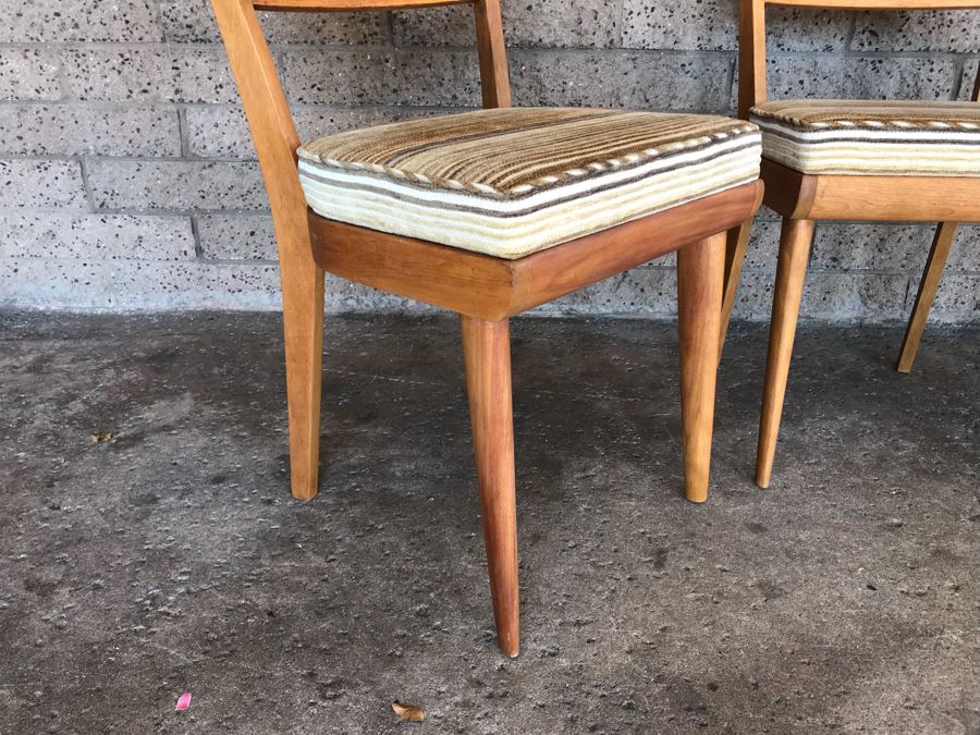 JUST ADDED - Set Of (4) Heywood-Wakefield Mid-Century Chairs [Photo 10]
