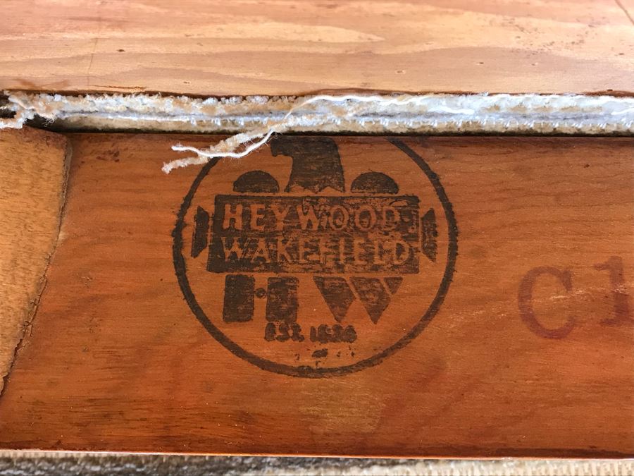 JUST ADDED - Set Of (4) Heywood-Wakefield Mid-Century Chairs [Photo 3]