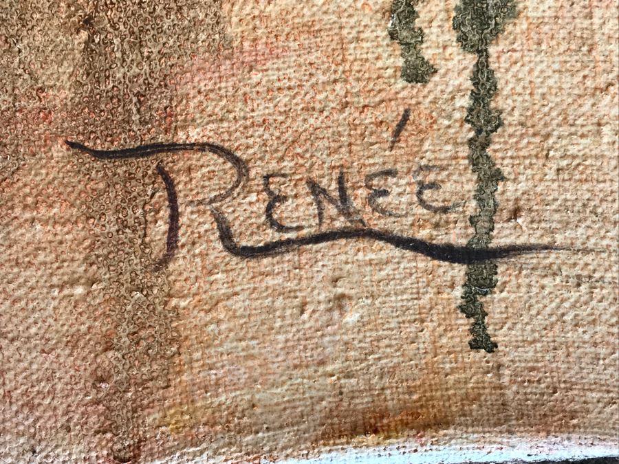 JUST ADDED - Original Oil Painting Of Native American By Renee 24” X 30” [Photo 10]