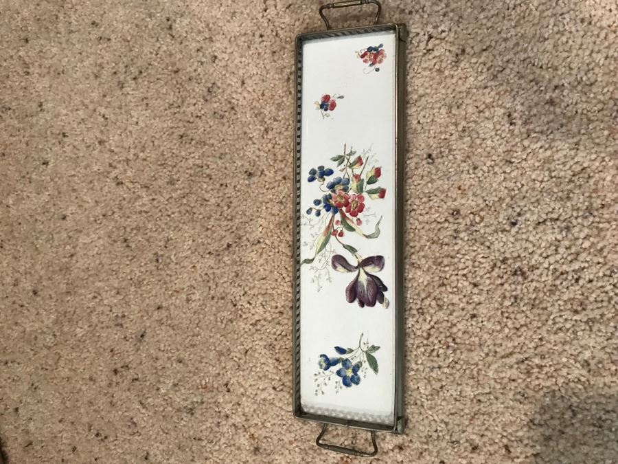 Hand Painted Porcelain Tray [Photo 2]