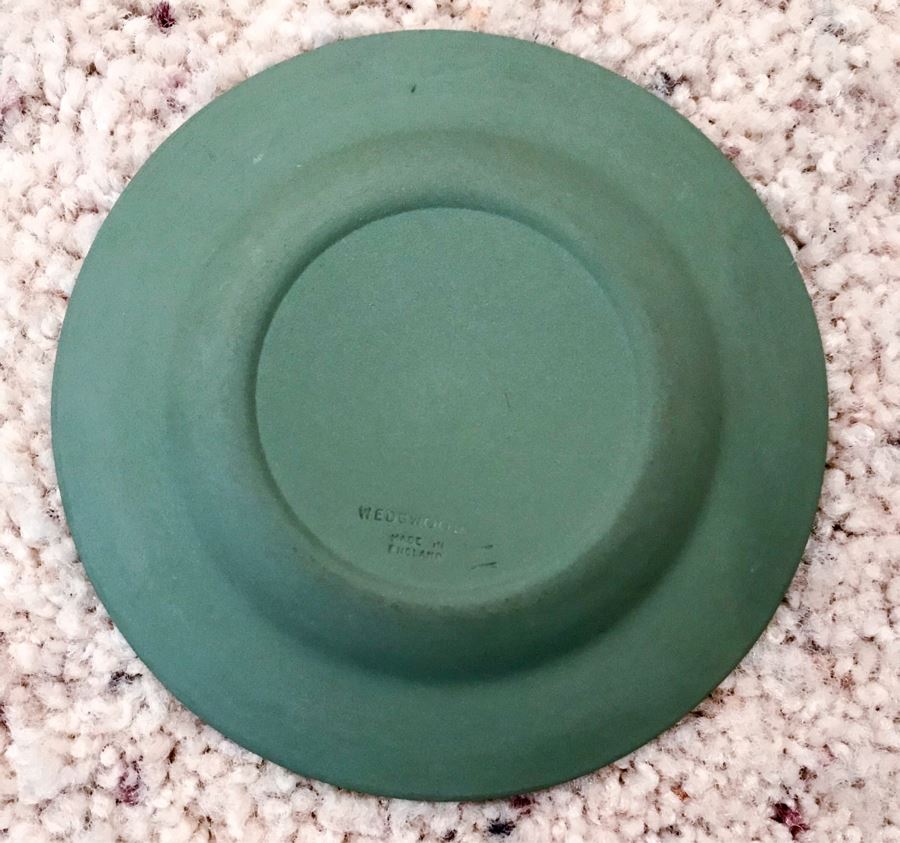 Green Wedgwood Plate