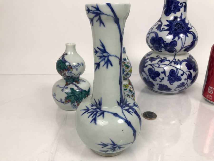 JUST ADDED - Set Of (4) Asian Porcelain Vases [Photo 6]