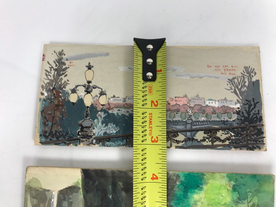 JUST ADDED - Pair Of Original Small Paintings [Photo 15]