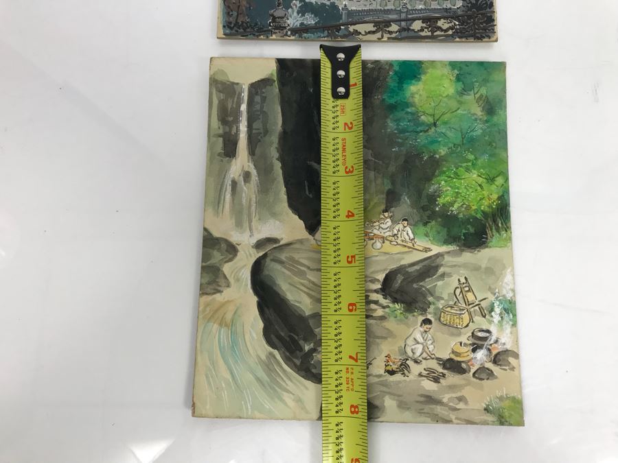 JUST ADDED - Pair Of Original Small Paintings [Photo 13]