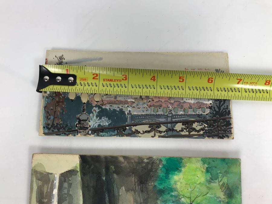 JUST ADDED - Pair Of Original Small Paintings [Photo 14]