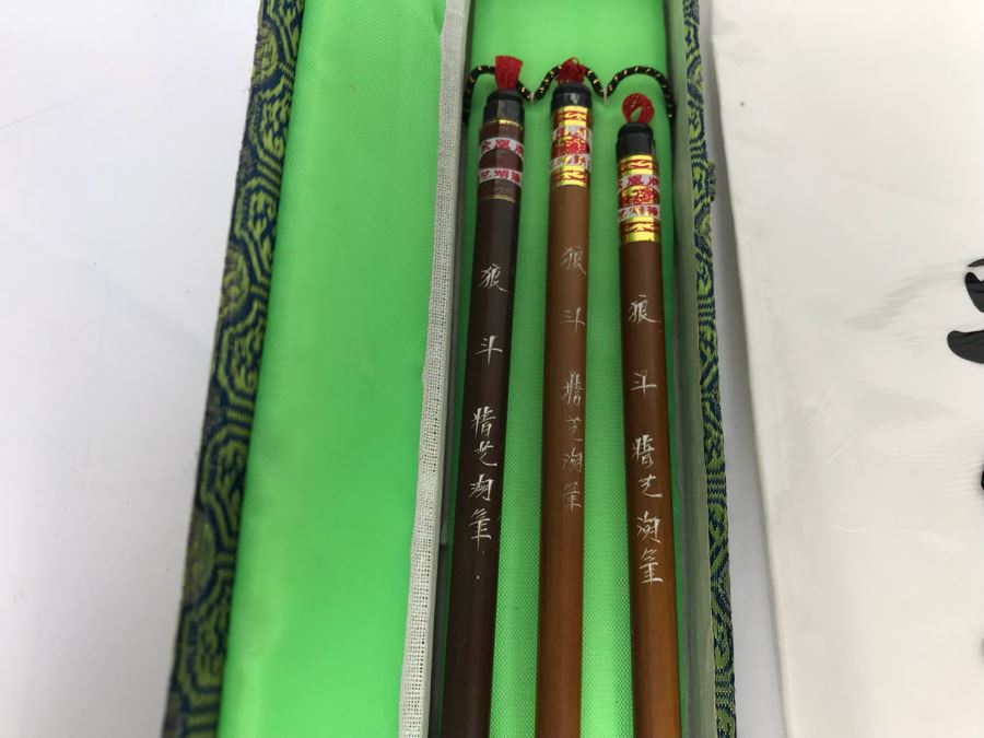 JUST ADDED - Chinese Calligraphy Brushes, Inkstone, Ink Stick And Calligraphy Paper [Photo 7]