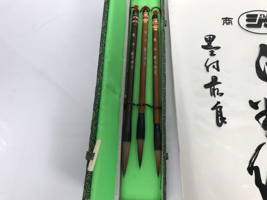 JUST ADDED - Chinese Calligraphy Brushes, Inkstone, Ink Stick And Calligraphy Paper [Photo 6]