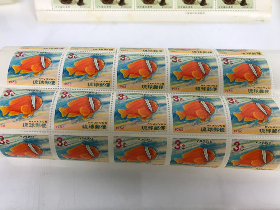 JUST ADDED - Collection Of Mint Sheets Of Ryukyu Islands Stamps [Photo 3]
