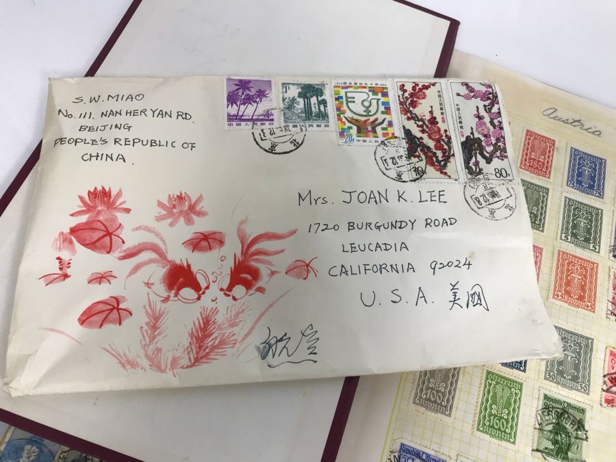 JUST ADDED - Stamp Collection Mainly Asian Stamps And Stamp Books - See Photos [Photo 25]