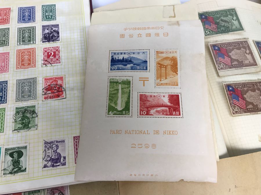 JUST ADDED - Stamp Collection Mainly Asian Stamps And Stamp Books - See Photos [Photo 3]