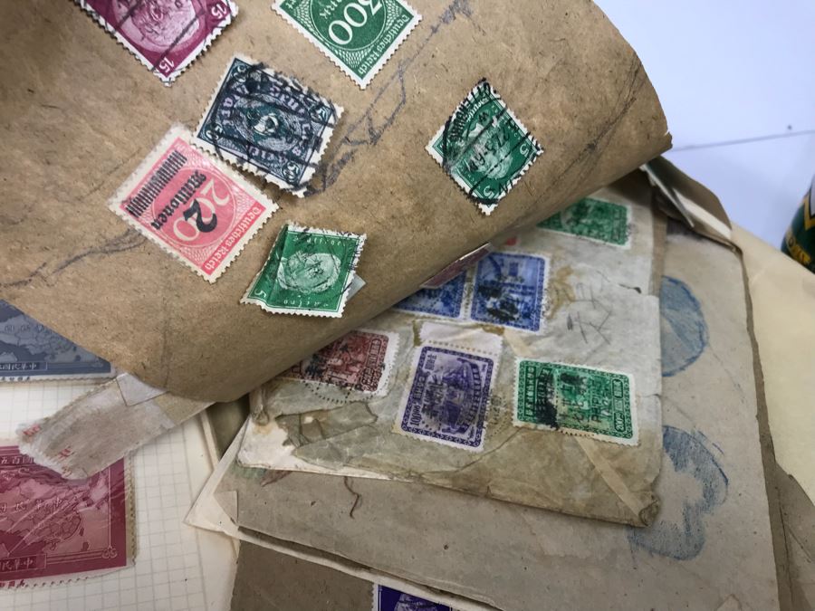 JUST ADDED - Stamp Collection Mainly Asian Stamps And Stamp Books - See Photos [Photo 9]