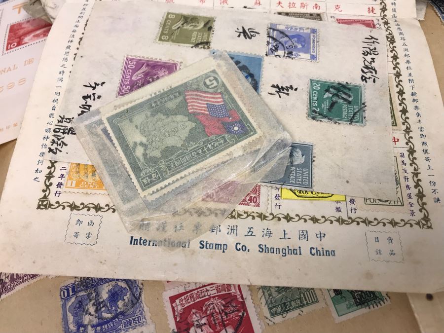 JUST ADDED - Stamp Collection Mainly Asian Stamps And Stamp Books - See ...