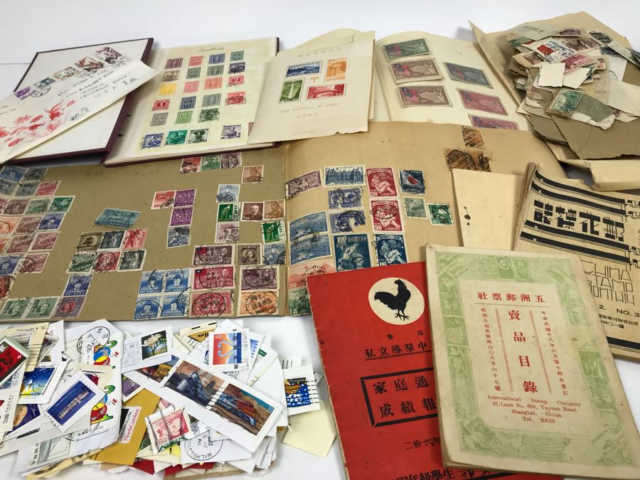 JUST ADDED - Stamp Collection Mainly Asian Stamps And Stamp Books - See Photos [Photo 2]