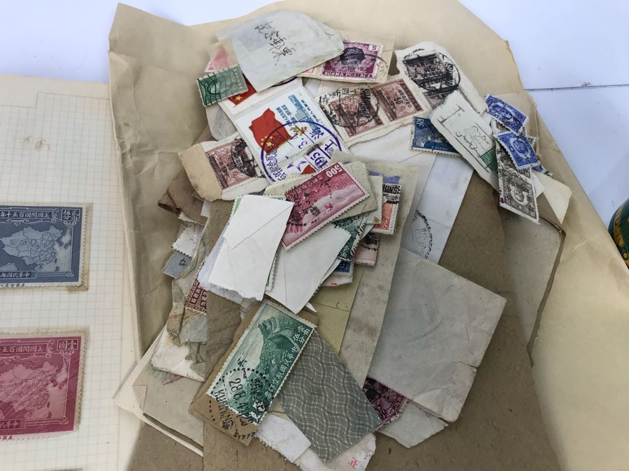 JUST ADDED - Stamp Collection Mainly Asian Stamps And Stamp Books - See Photos [Photo 5]