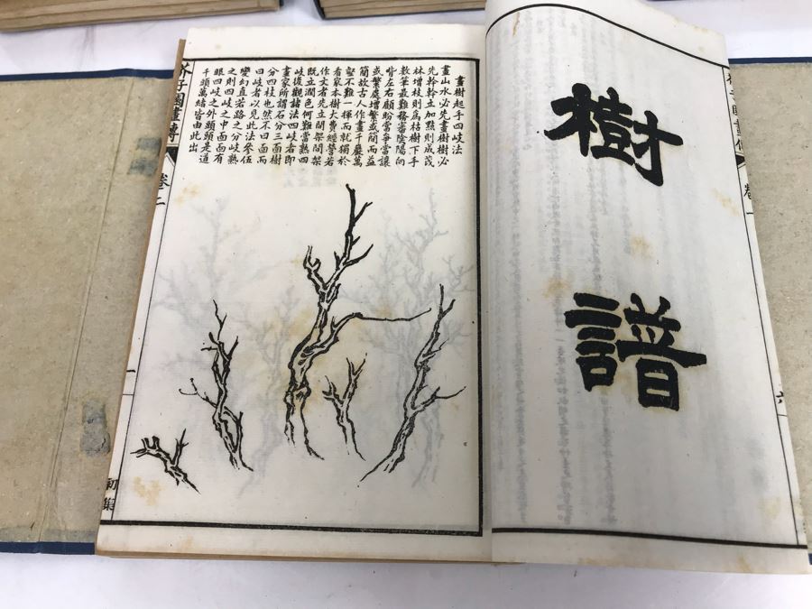 JUST ADDED - Set Of (5) Chinese Books [Photo 15]