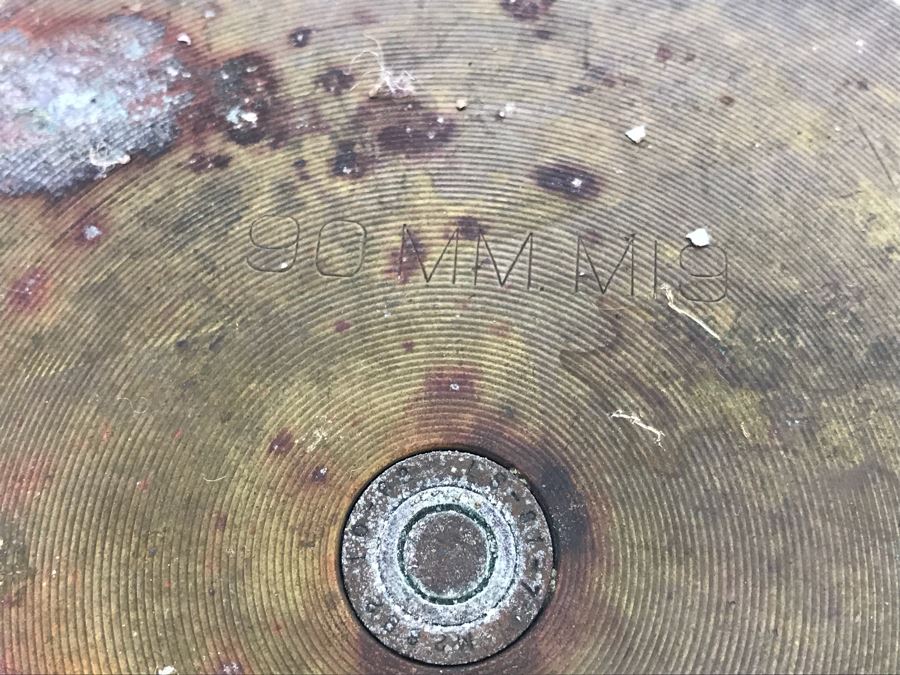 JUST ADDED - Set Of (3) Artillery Ammunition Shells Trench Art - Convert To Planter Or Ashtray [Photo 16]