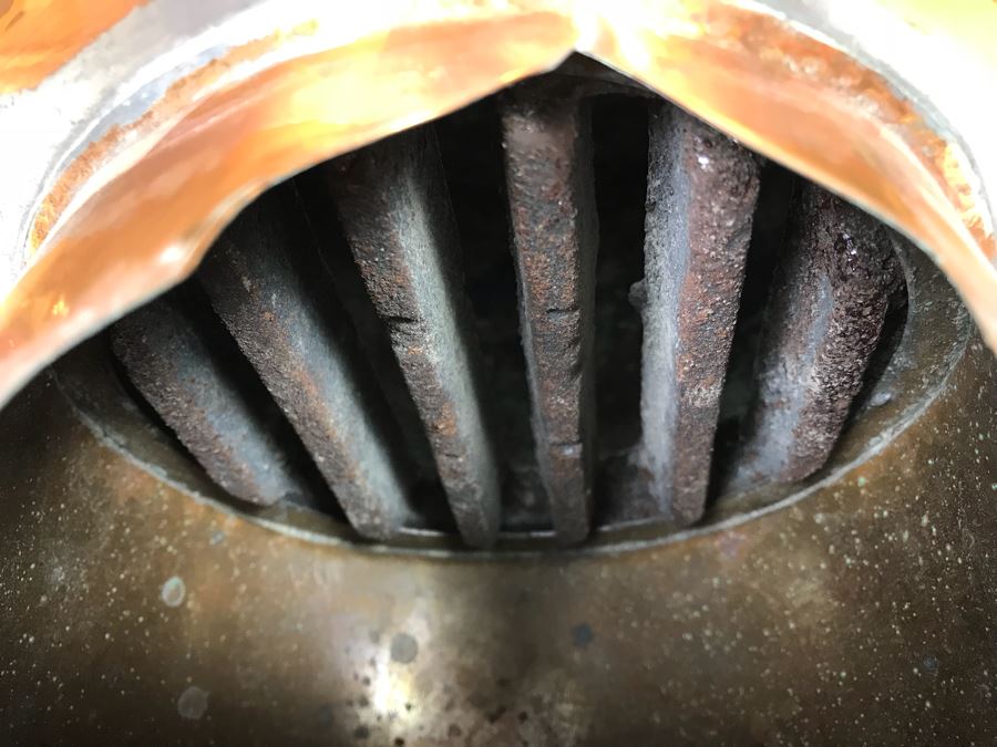 JUST ADDED - Vintage Mongolian Copper Hot Pot Chinese Heated By Charcoal [Photo 16]