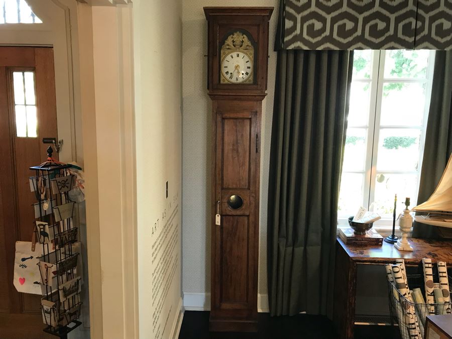 Antique French Grandfather Clock 14.5'W x 12'D x 95.5'H [Photo 35]