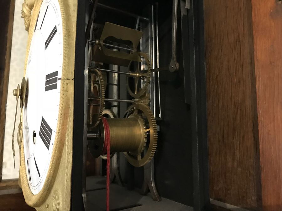 Antique French Grandfather Clock 14.5'W x 12'D x 95.5'H [Photo 28]