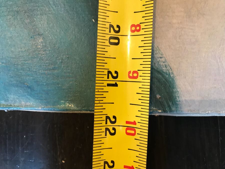 Vintage Original Oil Painting Portrait 18' X 22' [Photo 8]