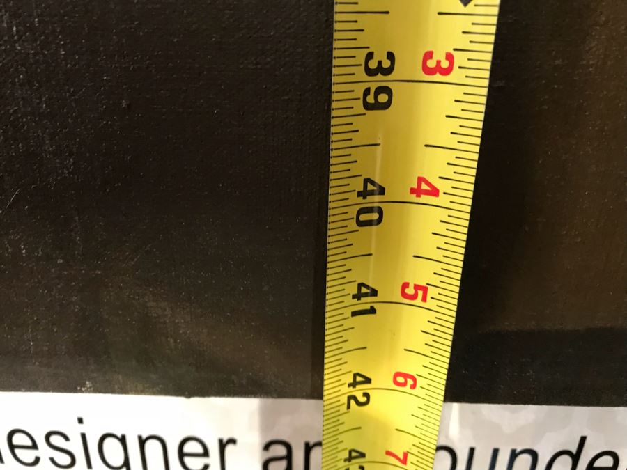 Vintage Original Oil Painting Of Man Holding Violin Signed Lower Right Buck 32' X 42' [Photo 7]