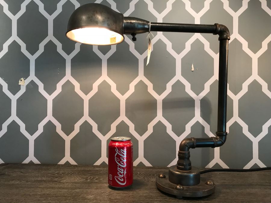 Industrial Metal Table Desk Lamp