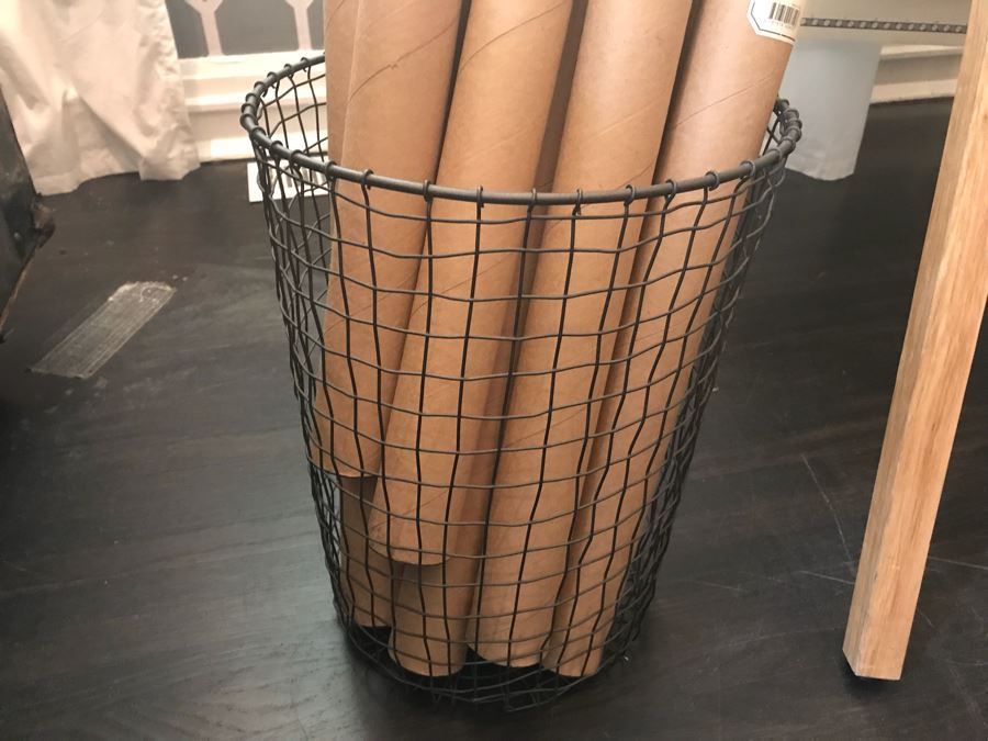 Huge Lot With Wooden Poster Display Stand 57'H (Use For Linens) Filled With Reproduction Vintage Posters, DIY Vintage Poster Kits And Wire Basket 14.5'H - See Photos For Details [Photo 21]