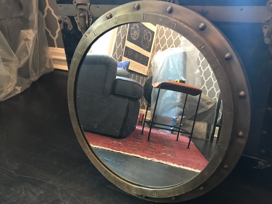 Brass Porthole Mirror Retails $350 [Photo 3]