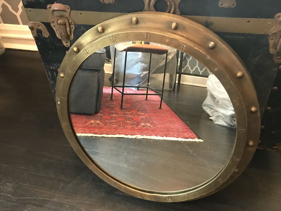 Brass Porthole Mirror Retails $350 [Photo 4]