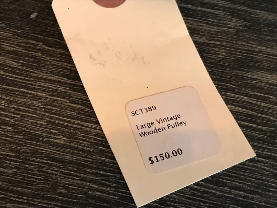 Large Nautical Ship's Pulley, Small Pulley, Plumb Bob And Pair Of New Knot Themed Card Sets Retails Value $250+ [Photo 5]