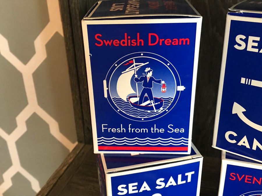 Set Of (4) New Swedish Dream Sea Salt Candles And (3) Copper & Clover Candles Retail $132 [Photo 7]